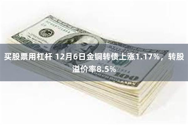 买股票用杠杆 12月6日金铜转债上涨1.17%，转股溢价率8.5%