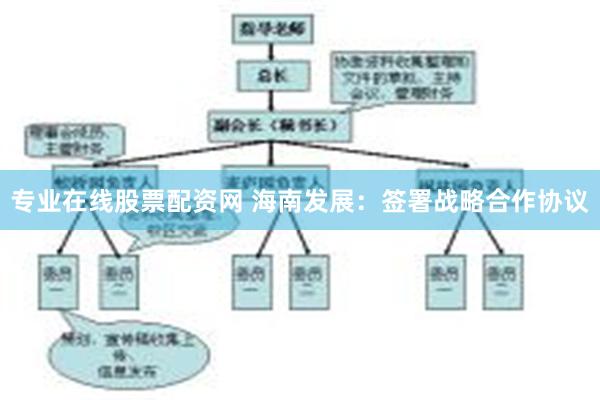 专业在线股票配资网 海南发展：签署战略合作协议